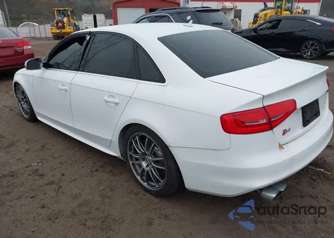 2014 Audi S4 3.0T Premium Plus из США, поврежденный, VIN WAUBGAFL7EA097918